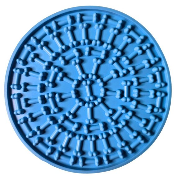 Lick Mat for Dogs Cats Pets Licking Mat Slow Feeder Pads with Suction Cups 3Pcs - Picture 8 of 9